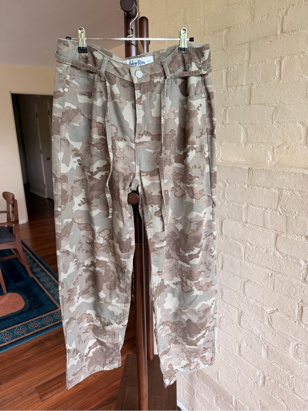 Indigo Rein Camo Cargo Wide Leg Jeans 29 *Price Firm*